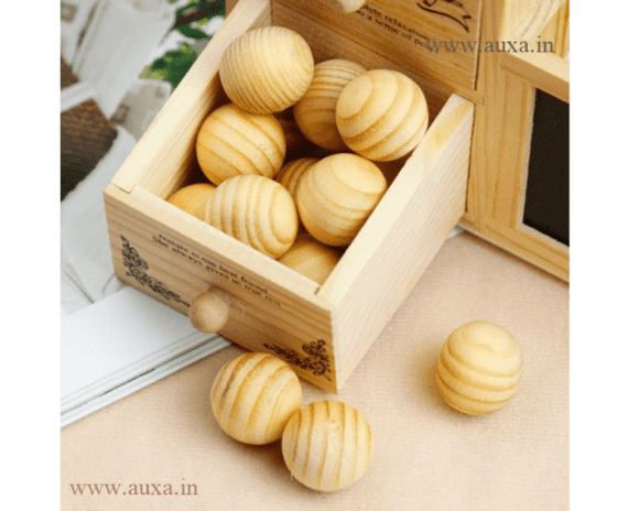 Wooden Scented Balls Set