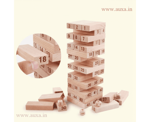 Wooden Jenga Building Blocks