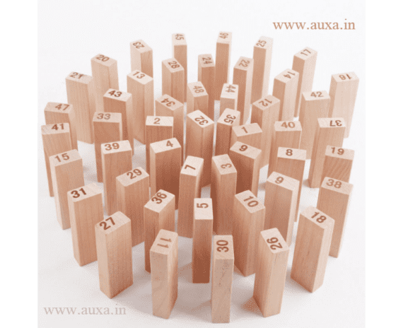 Wooden Jenga Building Blocks