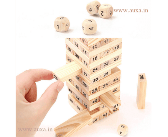 Wooden Jenga Building Blocks