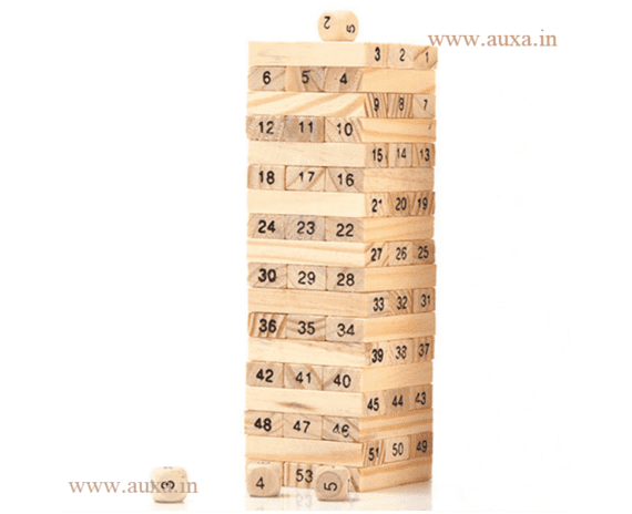 Wooden Jenga Building Blocks