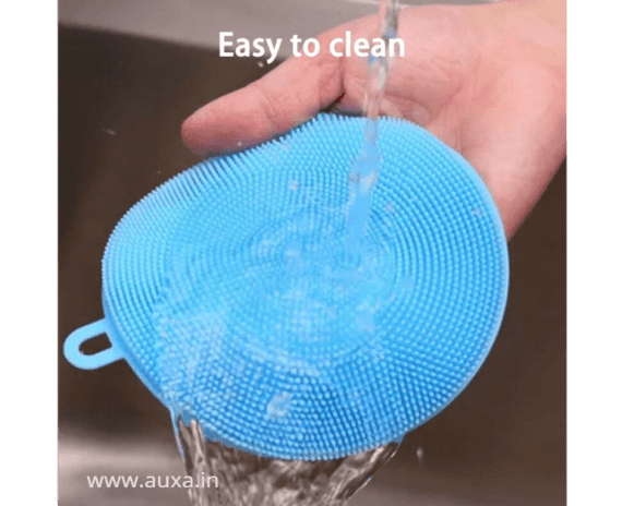 Silicone Dishwashing Sponge Scrubber