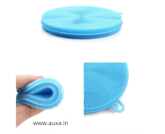 Silicone Dishwashing Sponge Scrubber