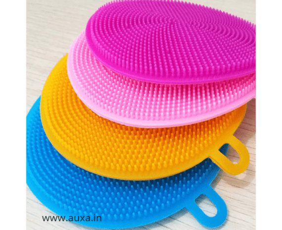 Silicone Dishwashing Sponge Scrubber