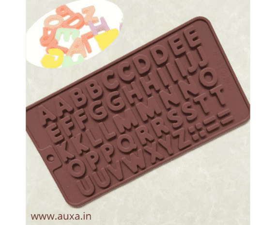 48 Letters Silicone Mold