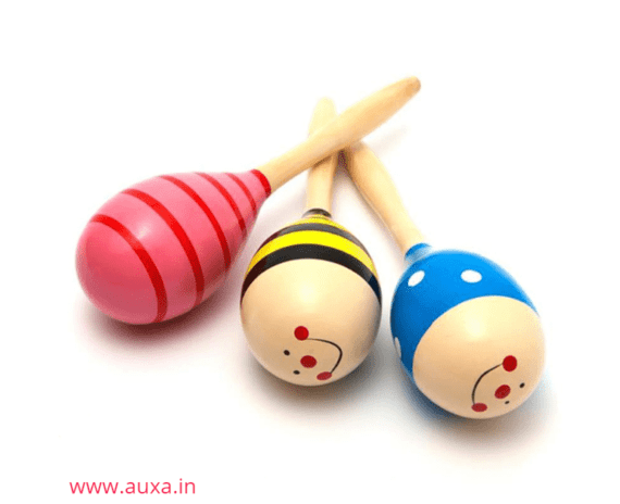 Baby Wooden Rattles Toys