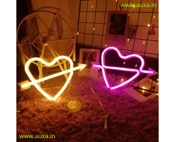 LED Heart Neon Light