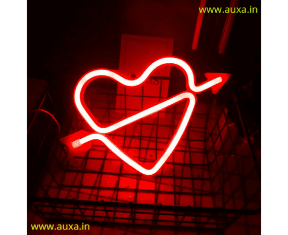 LED Heart Neon Light