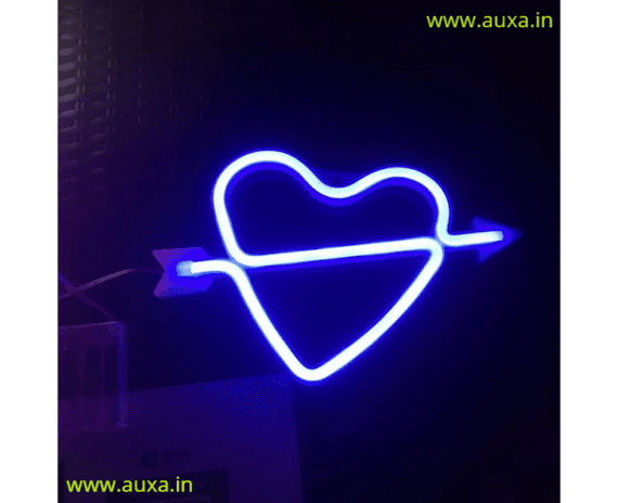 LED Heart Neon Light