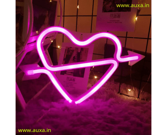 LED Heart Neon Light