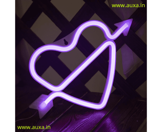 LED Heart Neon Light