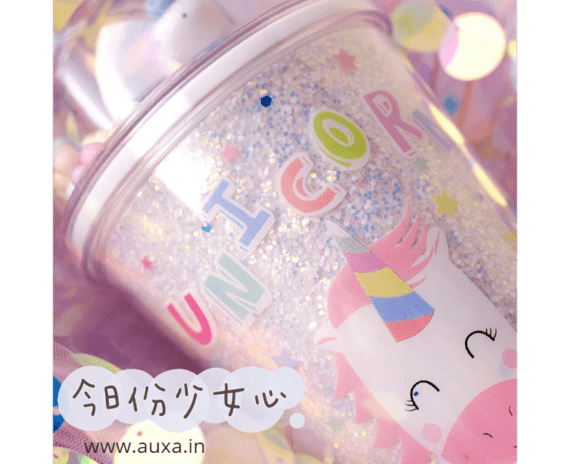 Unicorn Tumbler Straw Cup