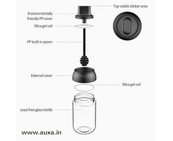 Honey Seasoning Glass Bottle