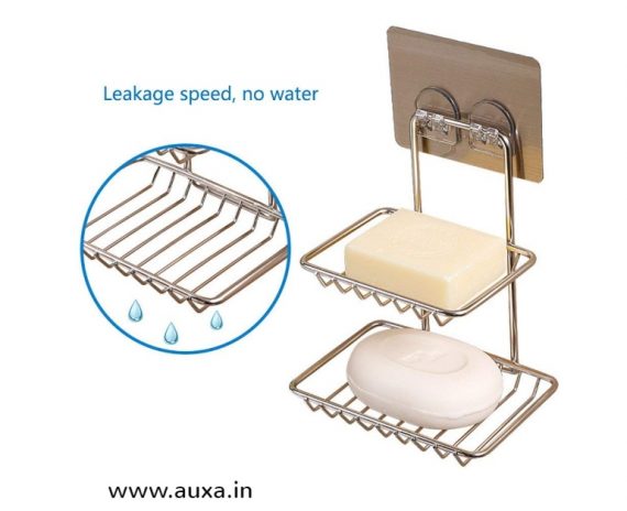 Double Layer Steel Soap Holder