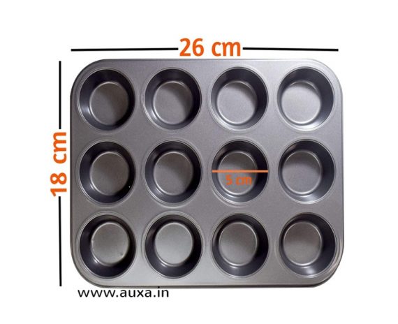 Aluminium Muffin Cupcake Mould