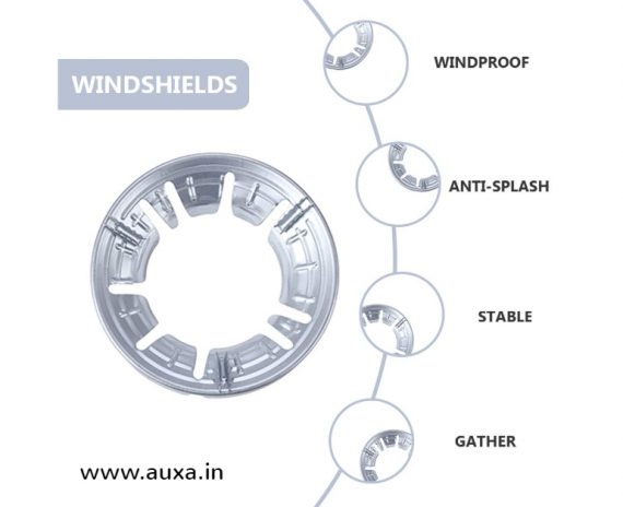 Aluminum Gas Burner Cover