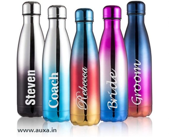 Customized Metallic Water Bottle