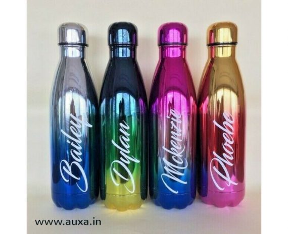 Customized Metallic Water Bottle