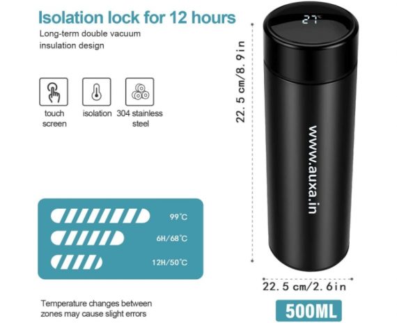 Customized Temperature Display Bottle