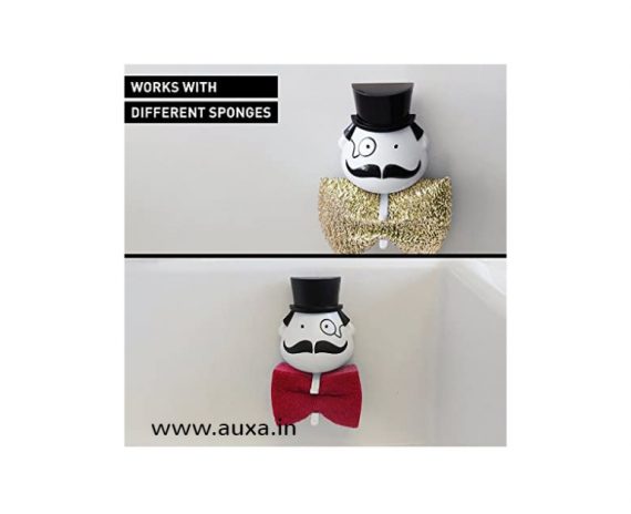 Mustache Sponge Holder