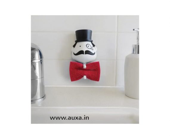 Mustache Sponge Holder