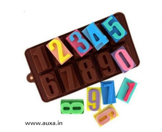 Numeric 0-9 Number Chocolate Mould