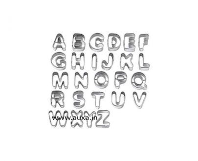 Steel Alphabet Cookie Cutter