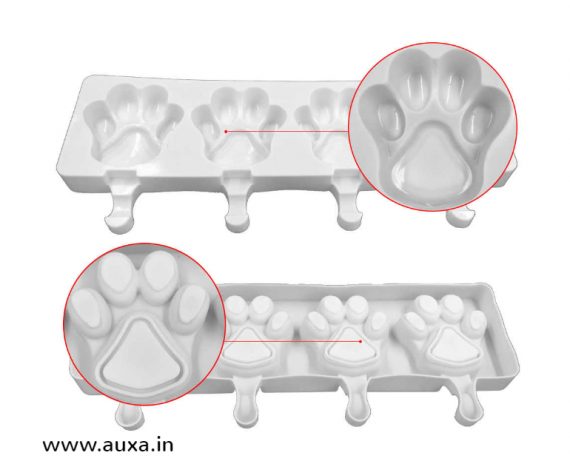 Bear Paw Shape Popsicle Mould