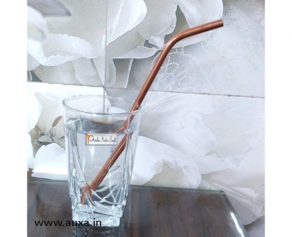 Drinking Copper Cocktail Straws