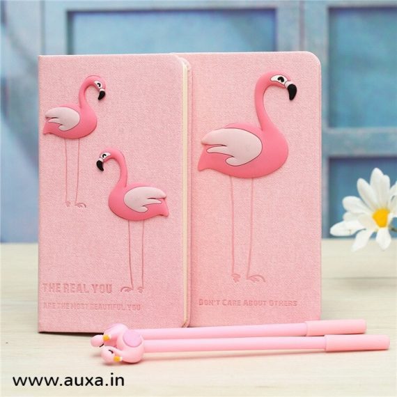 Flamingo Diary Pen Gift Set Box