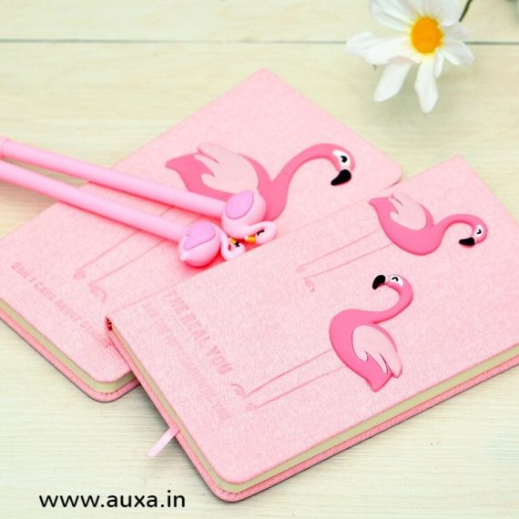 Flamingo Diary Pen Gift Set Box