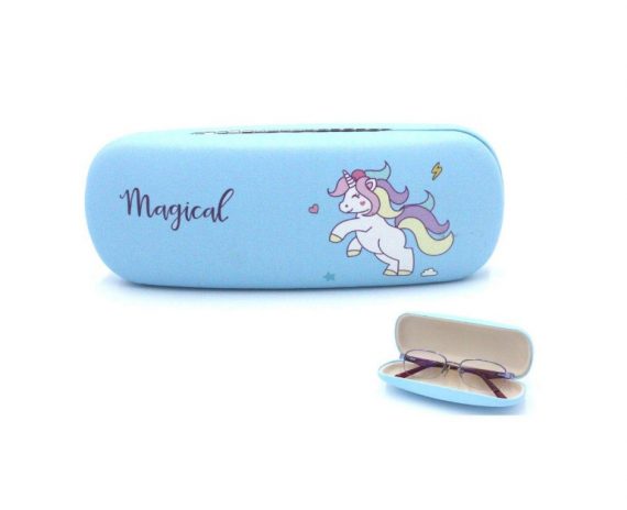 UNICORN Print Eyeglass Case