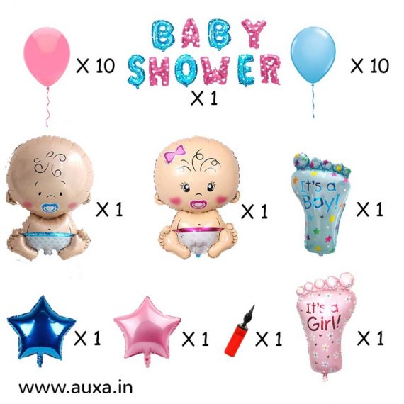 Baby Shower Balloons Decoration Kit