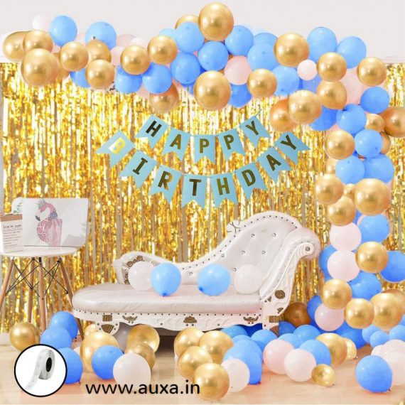 Happy Birthday Balloons Decoration Kit