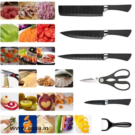 Stainless Steel Kitchen Knife Set