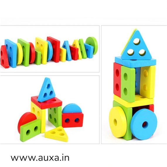 Wooden Geometric Puzzle Toys