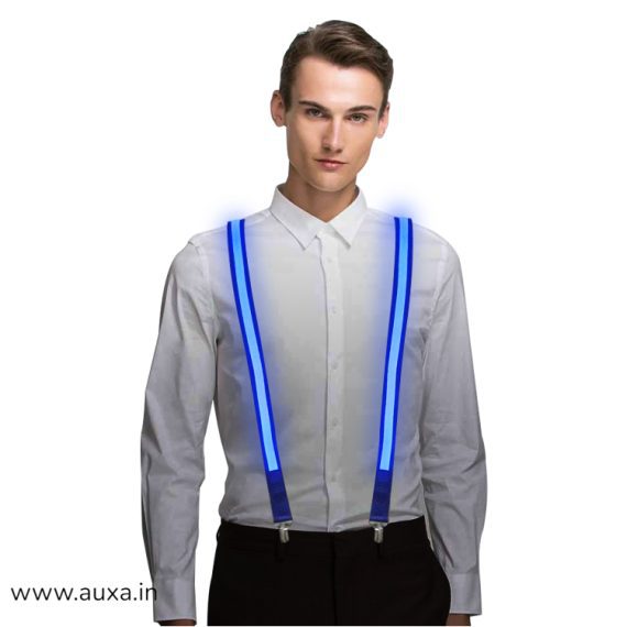 Flashing Led Party Suspenders