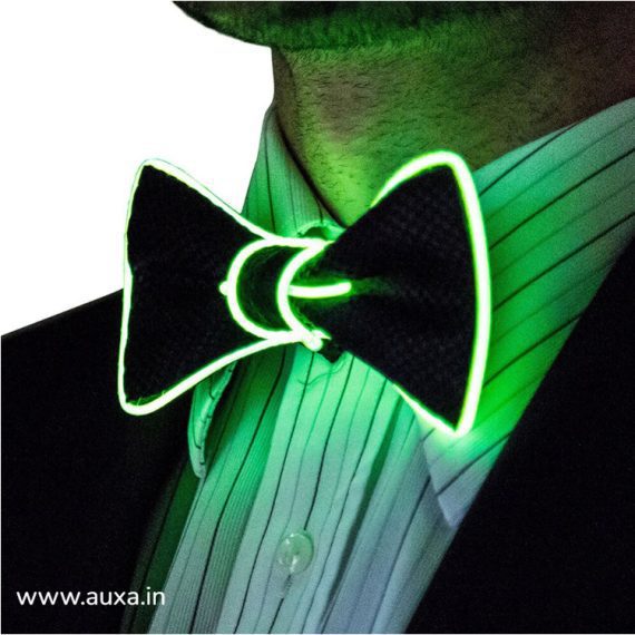 Flashing Led Party Bow Tie