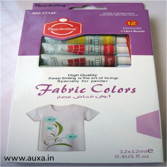 Fabric Paint colours