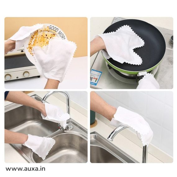 Bamboo Fiber Cleaning Gloves