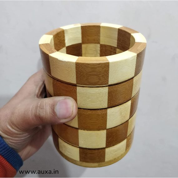 Bamboo Pen Pencil Holder