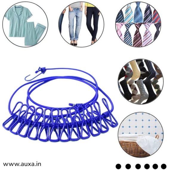 Multiclips Clothes Drying Rope