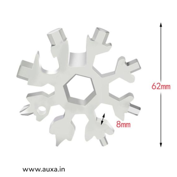 Multifunction Snowflake Wrench Toolkit