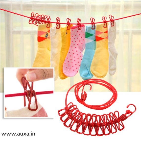 Multiclips Clothes Drying Rope