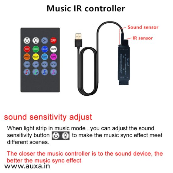 Music Sync Multicolor Led Strip