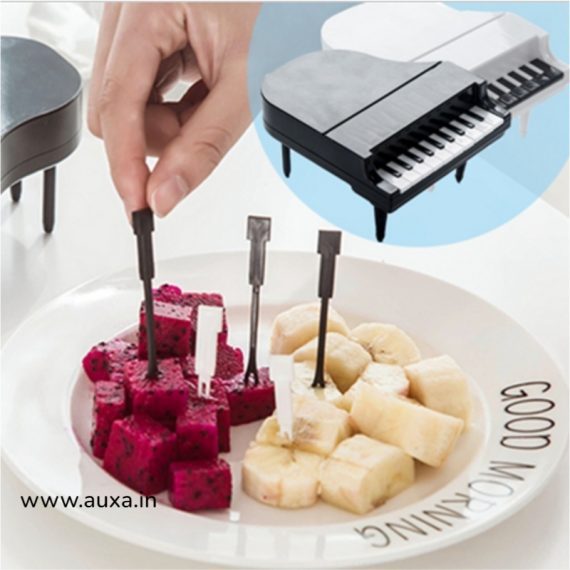 Piano Keyboard Fruit Fork