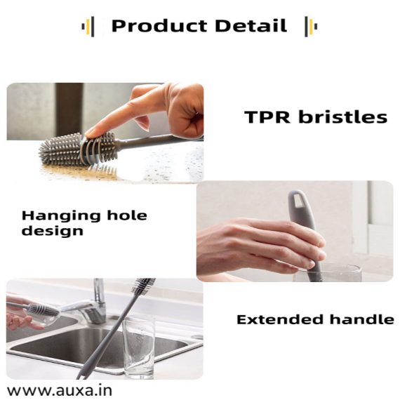 Silicone Bottle Cleaning Brush