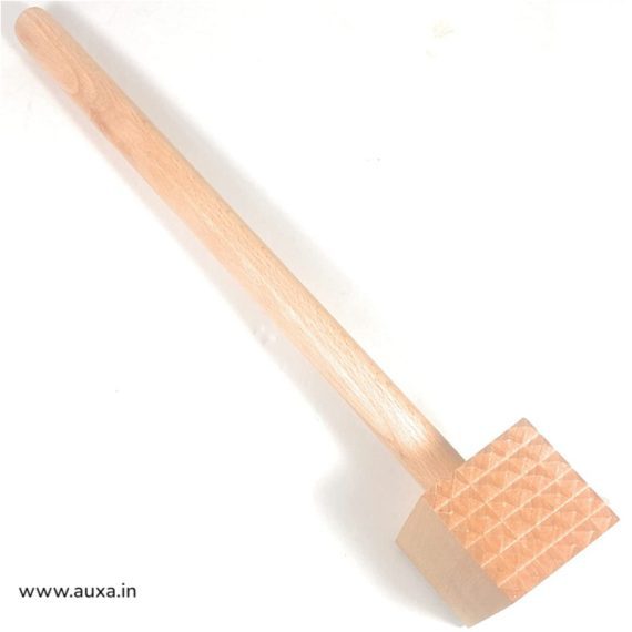 Wooden Meat Tenderizer Pounding Hammer