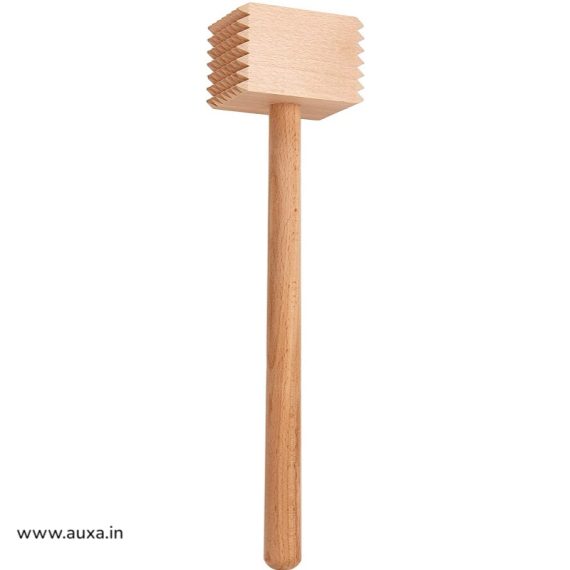 Wooden Meat Tenderizer Pounding Hammer