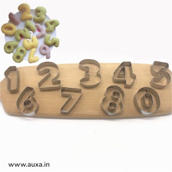 Steel Numbers Cookie Cutter